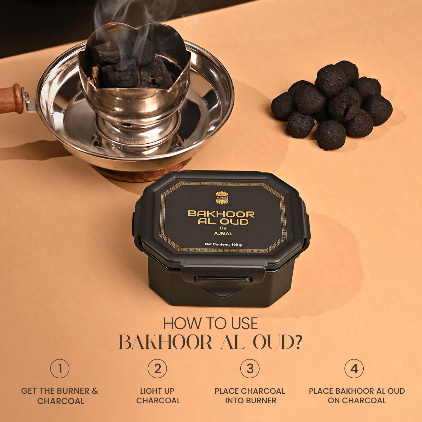 Bakhoor AL Oud 100 GMS