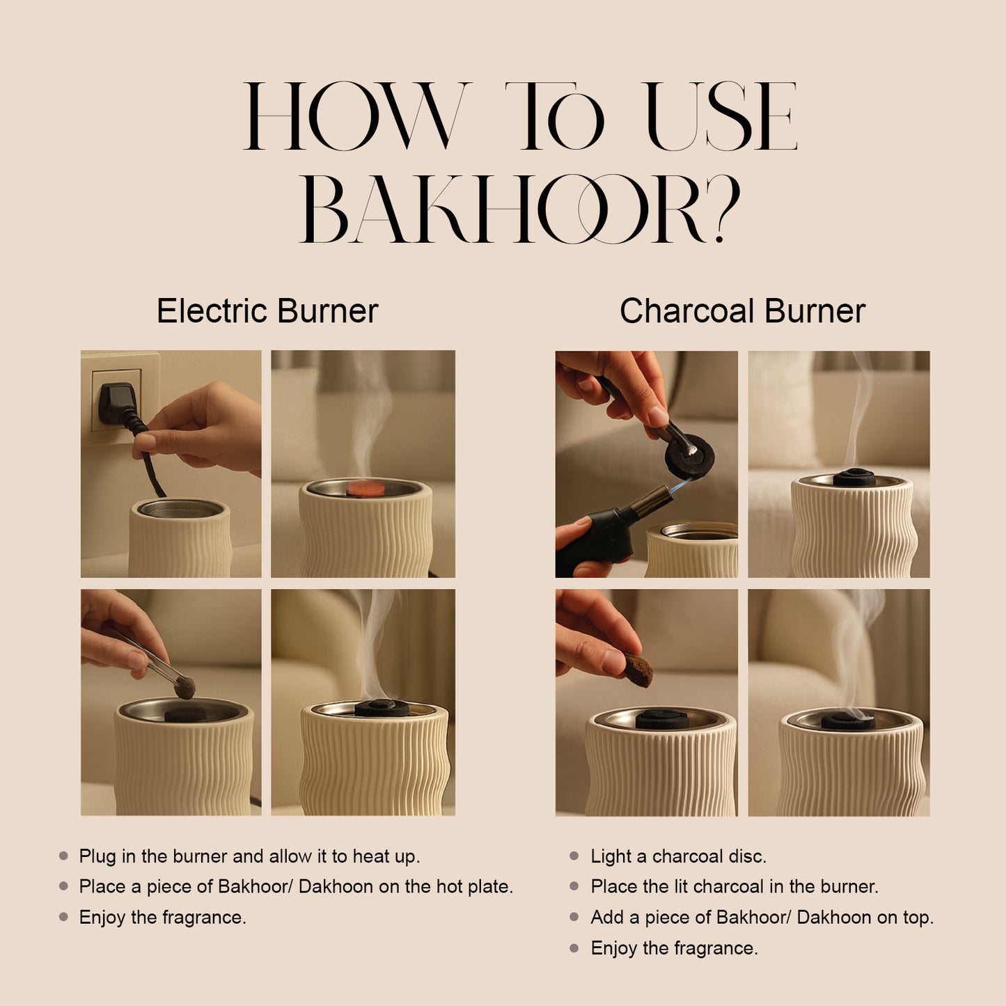 Bakhoor Giftset pack of 4 (20 gms each)