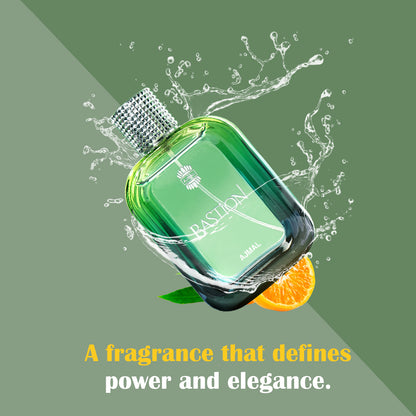Ajmal Bastion 100ml men long lasting woody spicy EDP