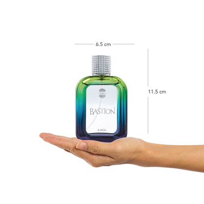 Bastion Ajmal 100ml men perfume premium fresh woody scent bottle
