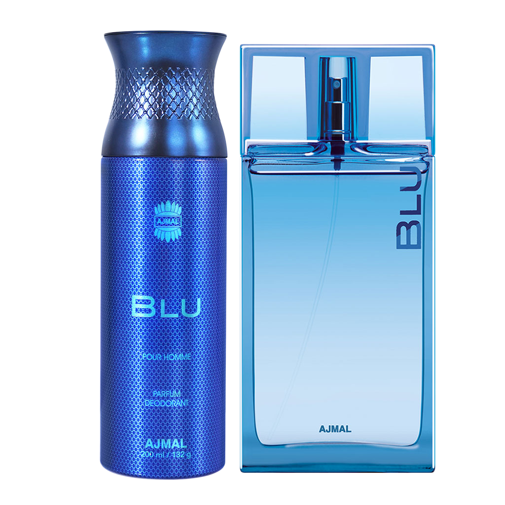 Blu EDP 90ml Perfume & Blu Perfume Deodorant 200ml Gift For Men