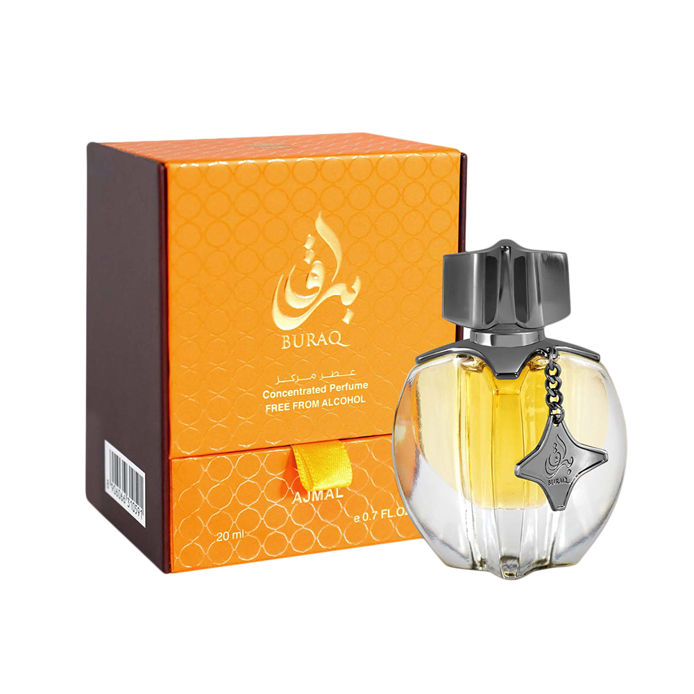 Buraq Non-Alcoholic Concentrated Perfume Unisex Attar Men & Women - 20 ML