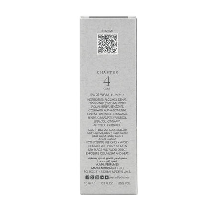 Chapter 4 perfume 10 ML for Unisex