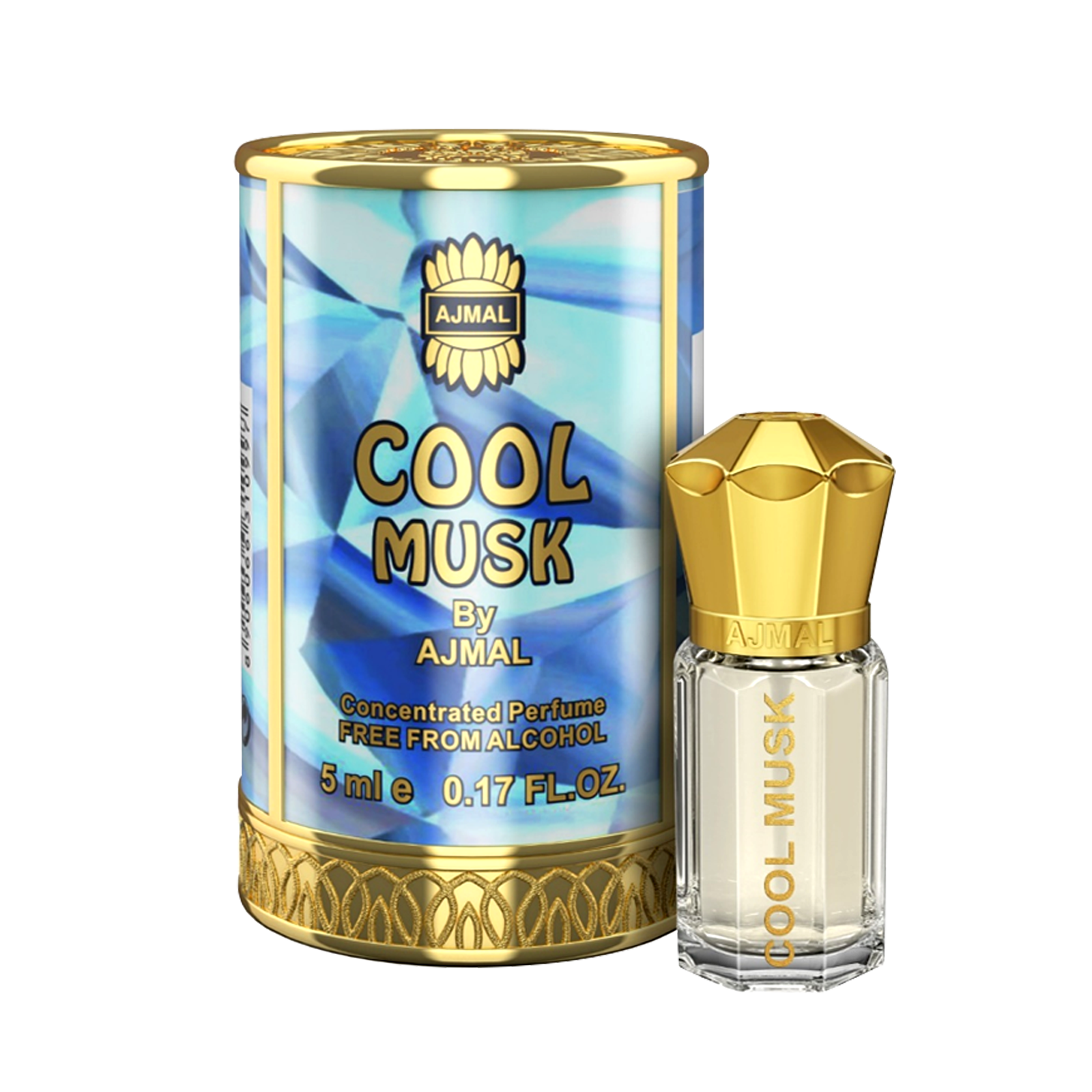 COOL MUSK Non-Alcoholic Concentrated Perfume Long Lasting Attar for Unisex - 5 ML