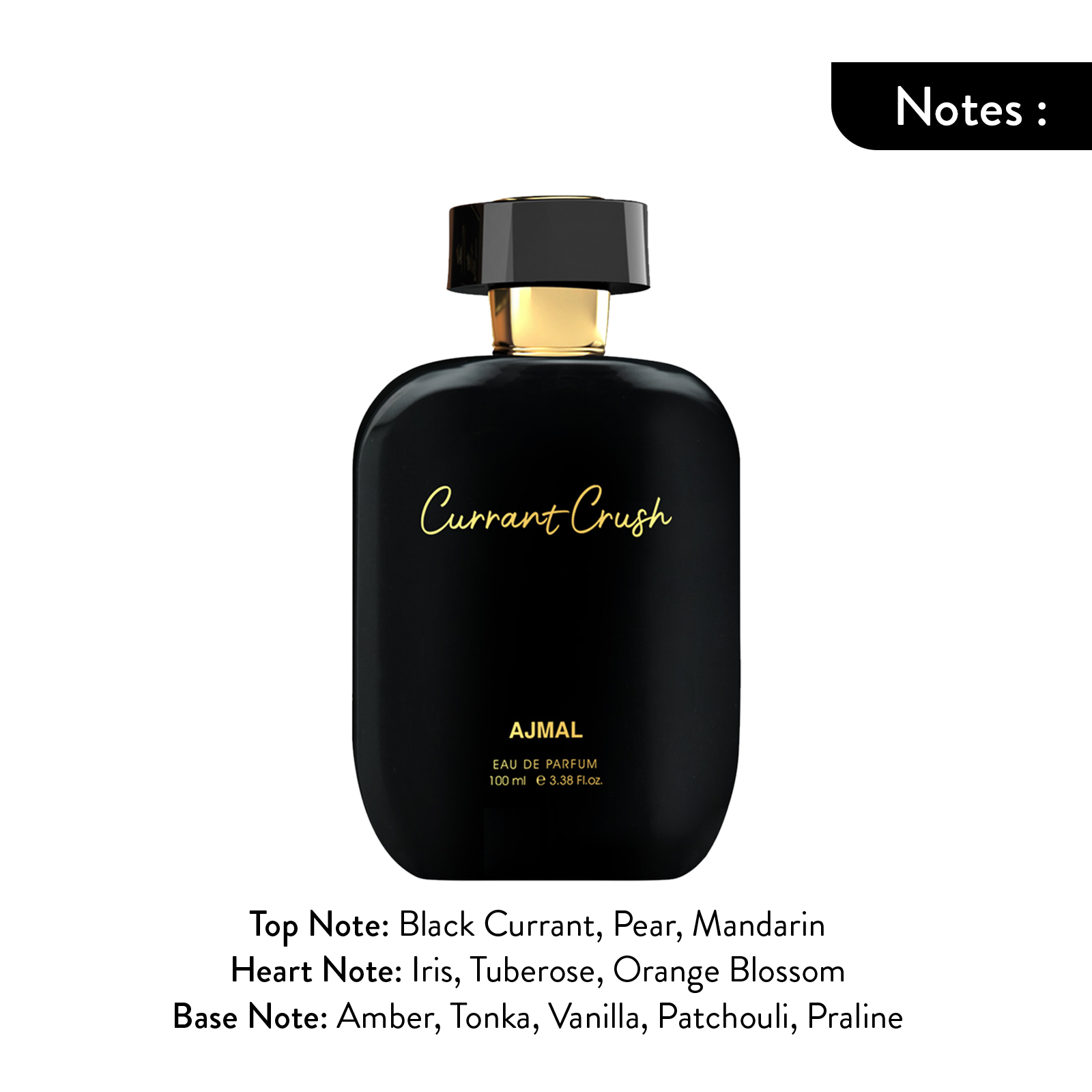 ARTISAN - CURRANT CRUSH Long lasting Fragrance, Handpicked Luxury Perfume for Women 100ml