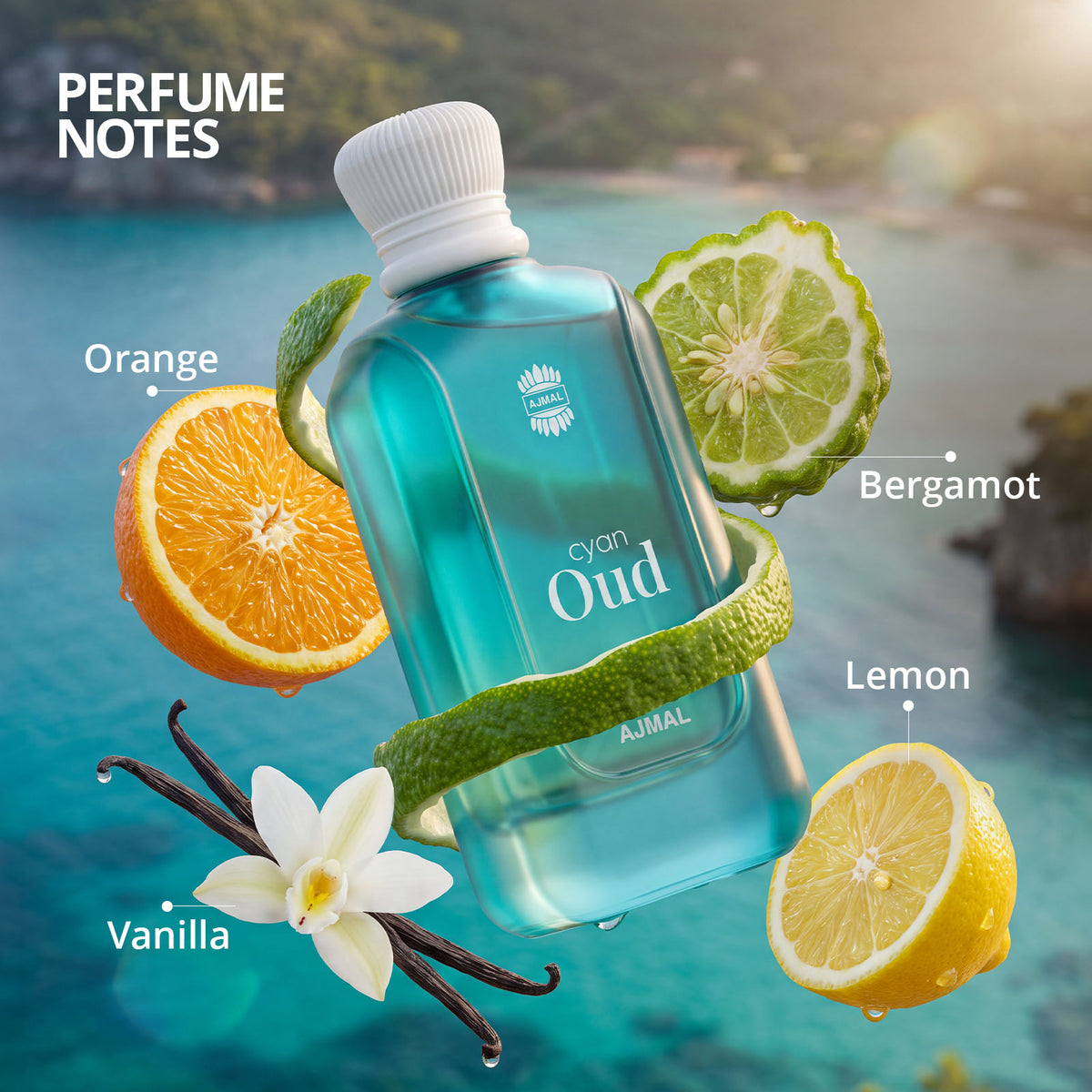 Cyan Oud Perfume 100 ML for Men and Women