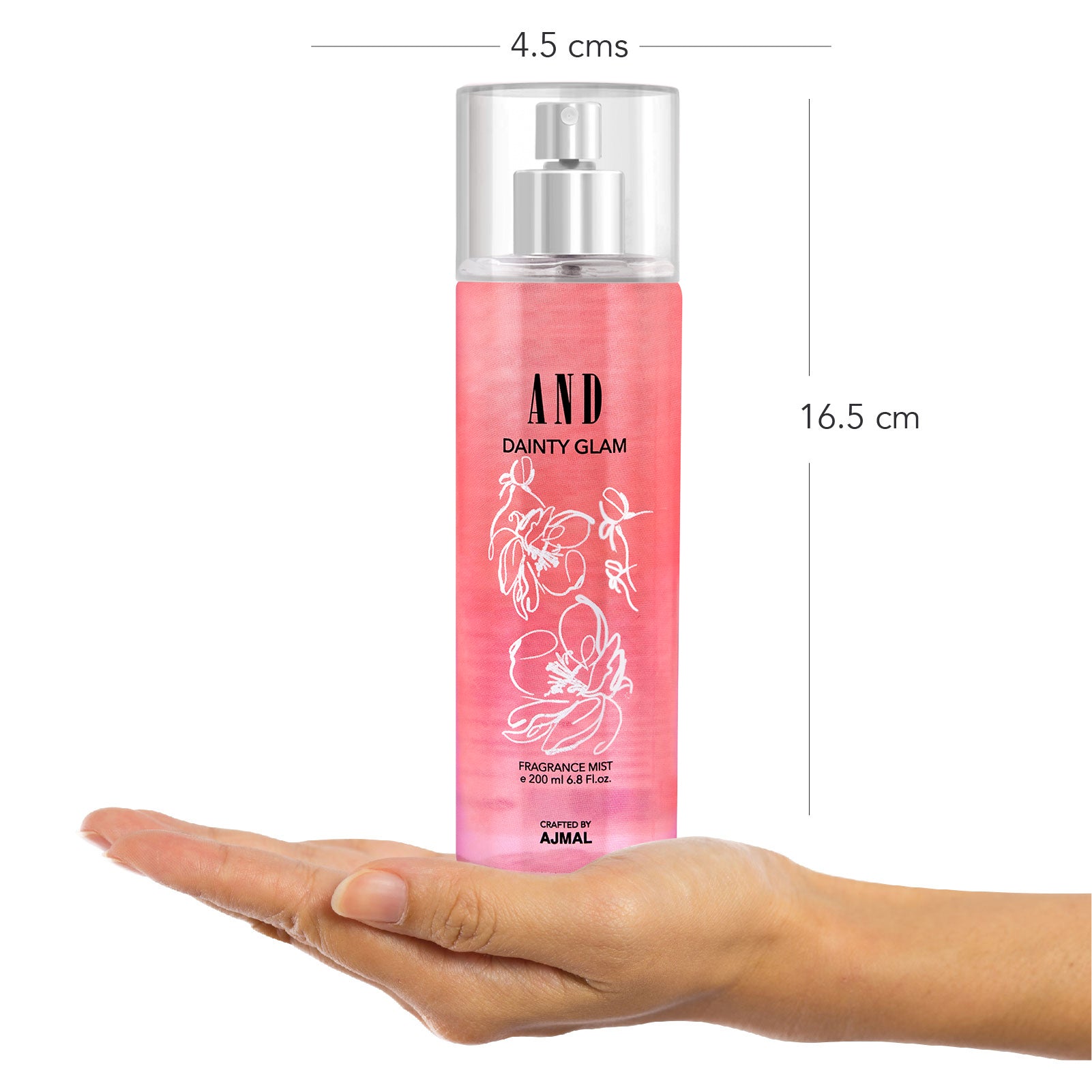 AND Dainty Glam Body Mist Perfume 200ML Long Lasting Scent Spray Gift For Women