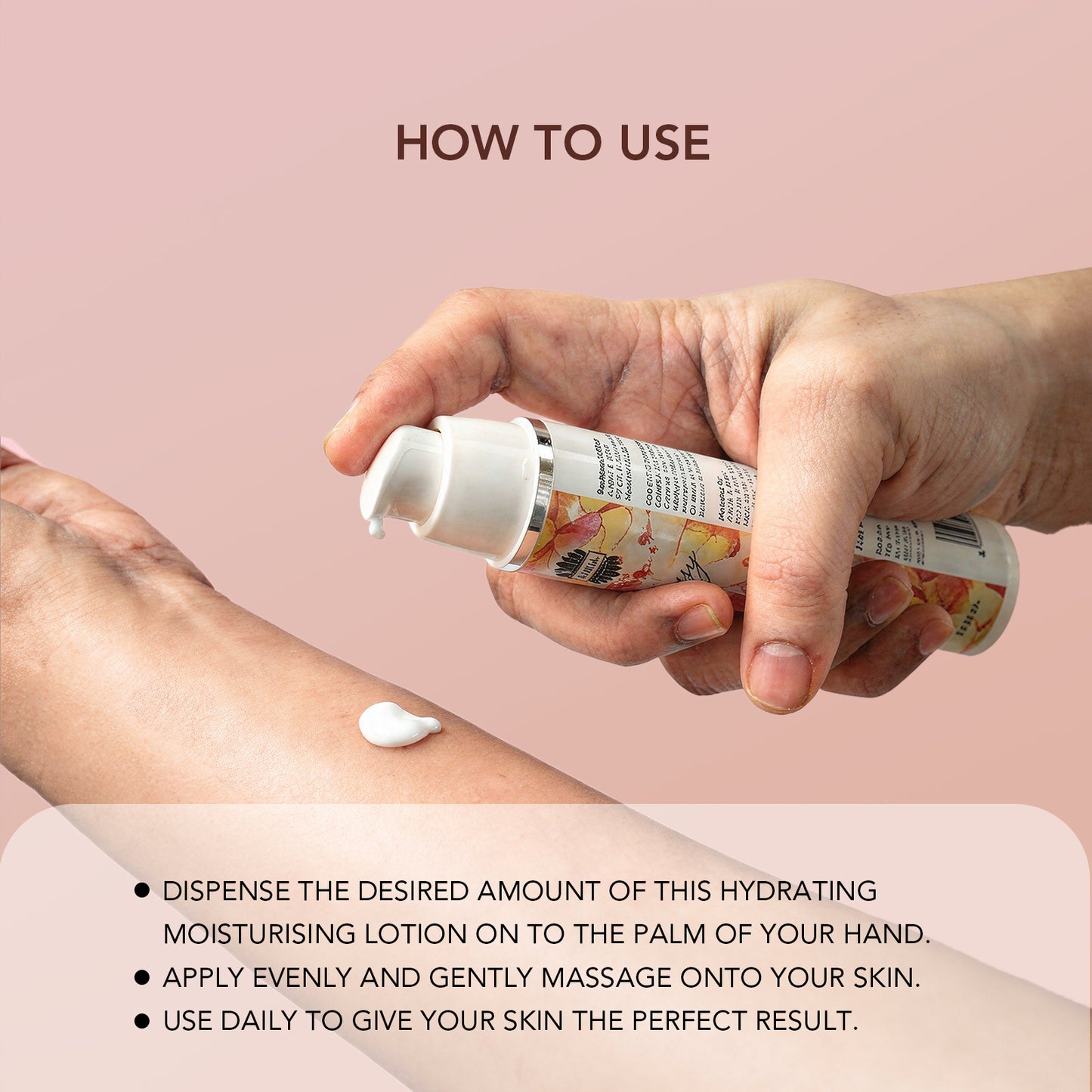 Daisy Moisturising Lotion 50ml | Non-Greasy Daily Moisturizer for Healthy Skin