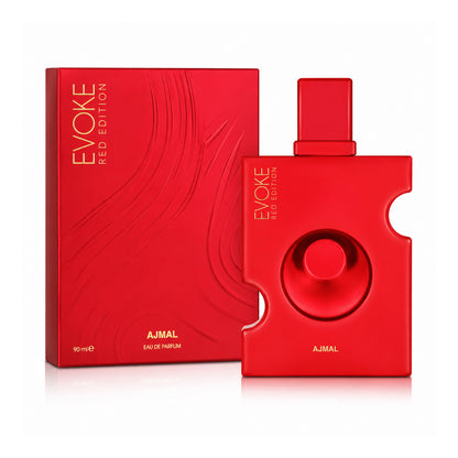 Evoke Red Edition by Ajmal 90ml men fragrance bold scent