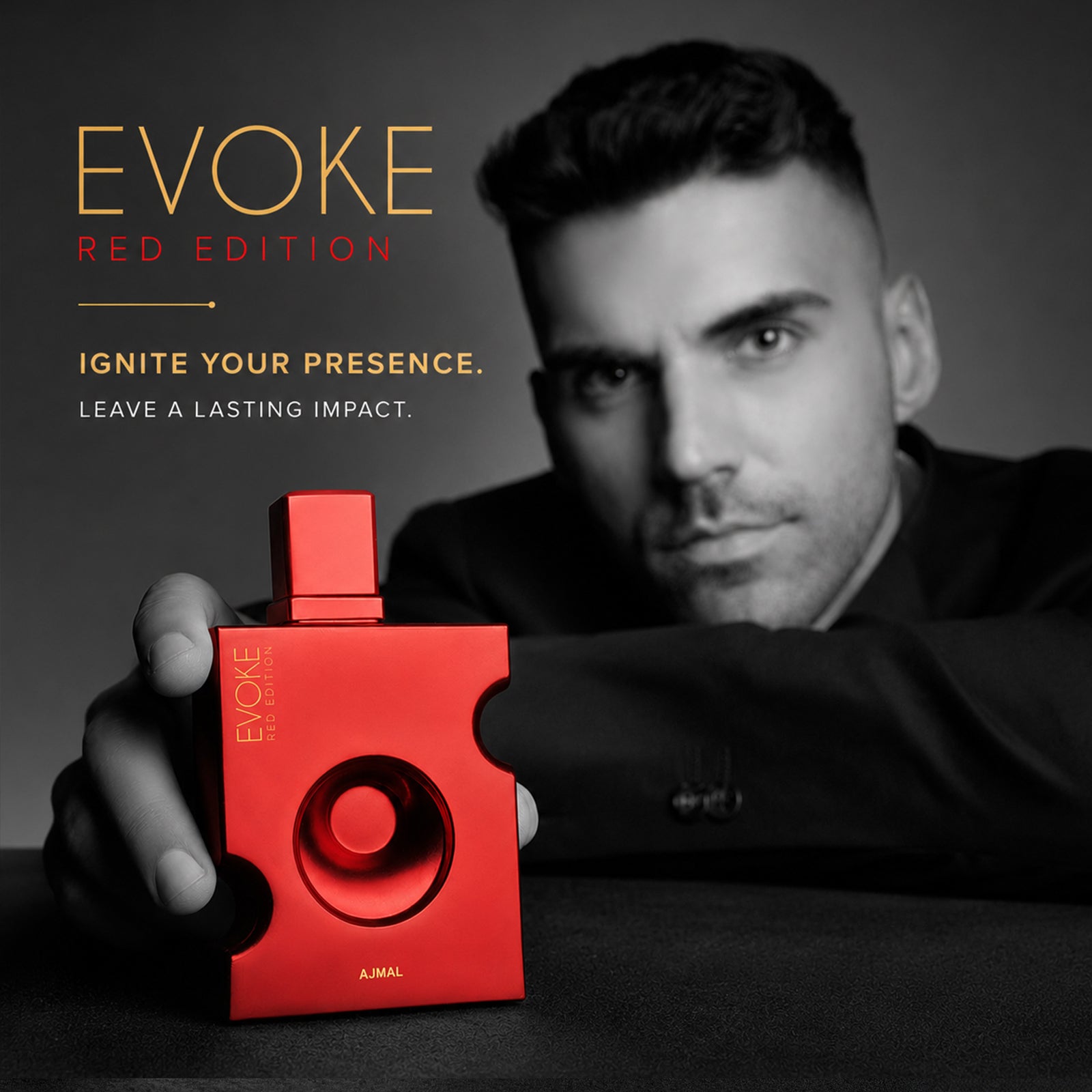 Ajmal Evoke Red Edition Eau de Parfum 90ml men luxury perfume