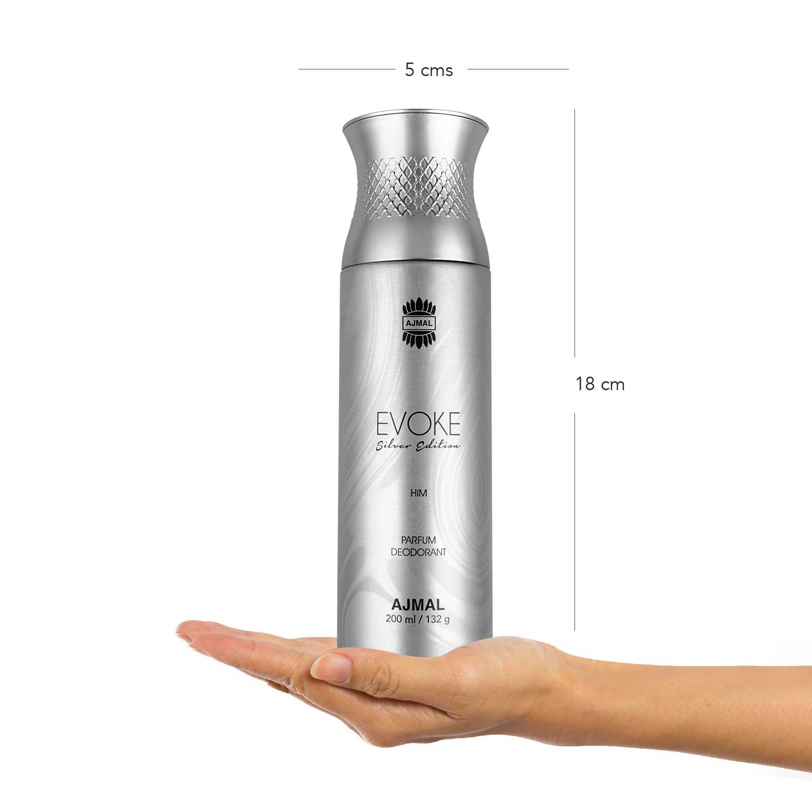 Evoke Silver Edision Him Deodorant Perfume 200ML For Men