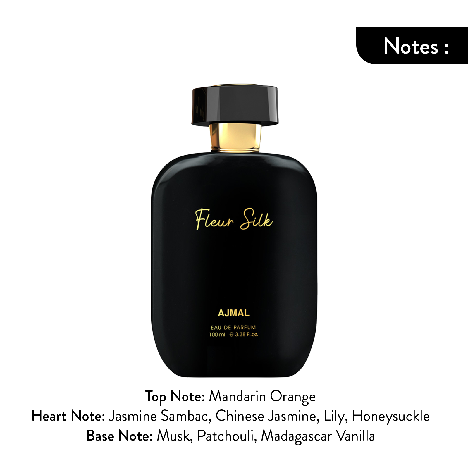 ARTISAN - FLEUR SILK Long lasting Fragrance, Handpicked Luxury Perfume for Women 100ml