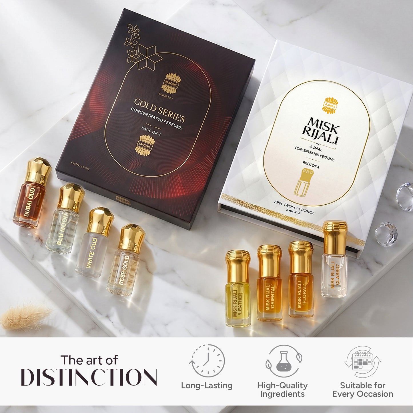 Gold Series & Misk Rijali Gift Set