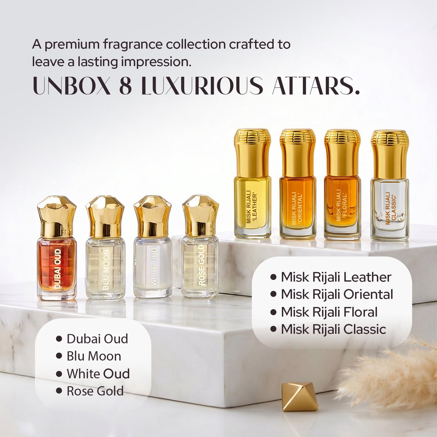 Gold Series & Misk Rijali Gift Set