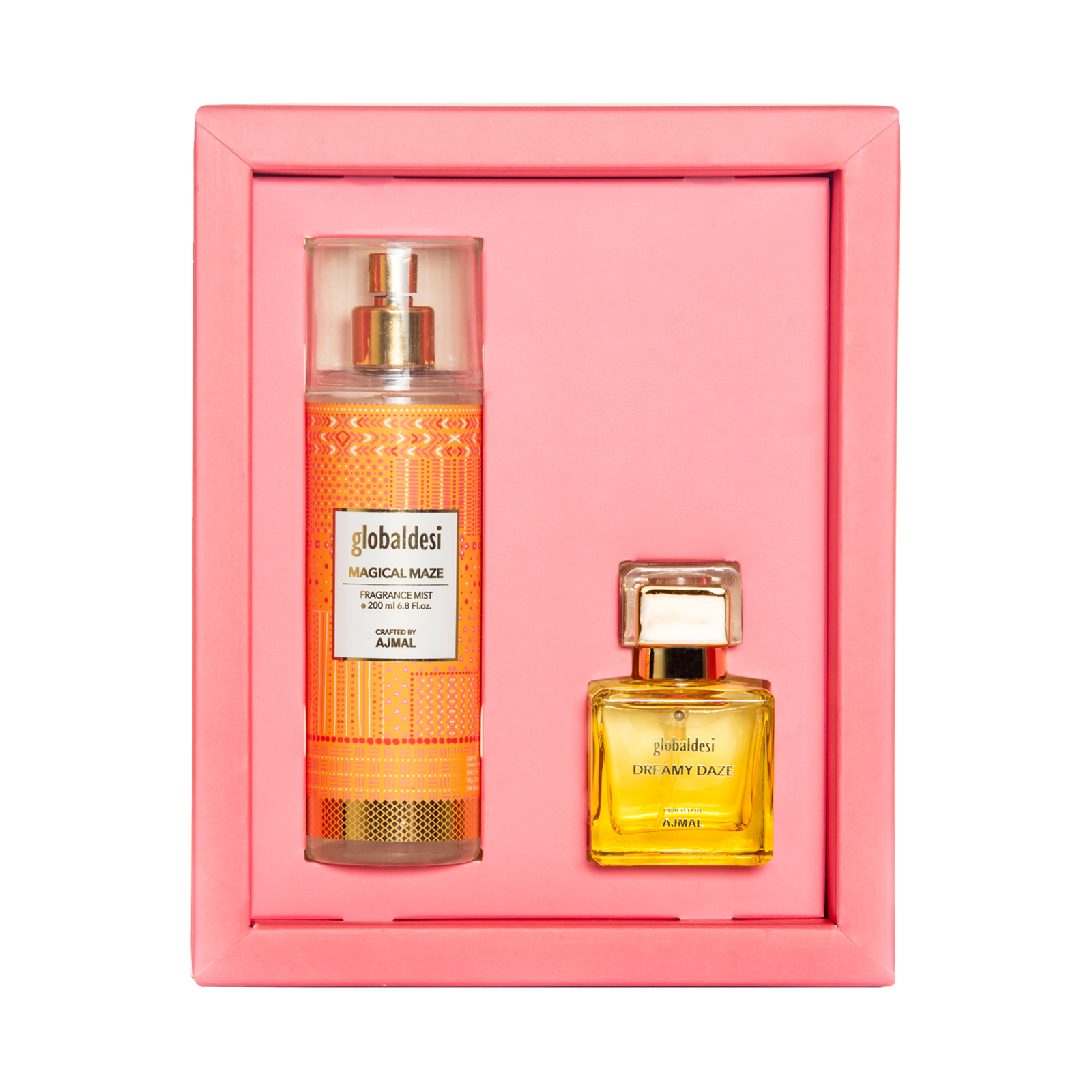 Global Desi Dreamy Daze Eau De Perfume 50ML & Magical Maze Body Mist 200ML for Women Pack of 2