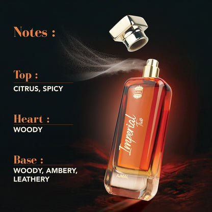 best luxury perfume for men  - Imperial Two EDP Perfume 100ml for Unisex by Ajmal Perfumes