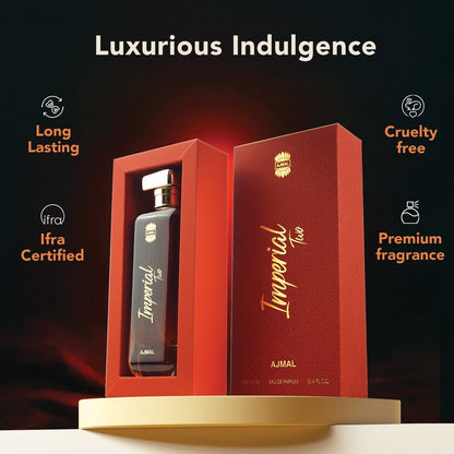 spicy perfumes- Imperial Two EDP Perfume 100ml for Unisex from Ajmal Perfumes