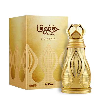 KHOFOOQ Non-Alcoholic Attar 18ML for Unisex