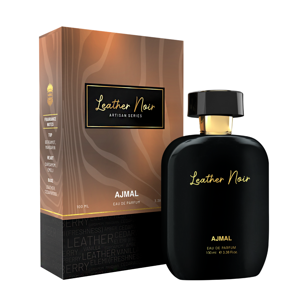 ARTISAN LEATHER NOIR Long lasting Fragrance Handpicked Luxury Perfu Ajmal Perfumes India