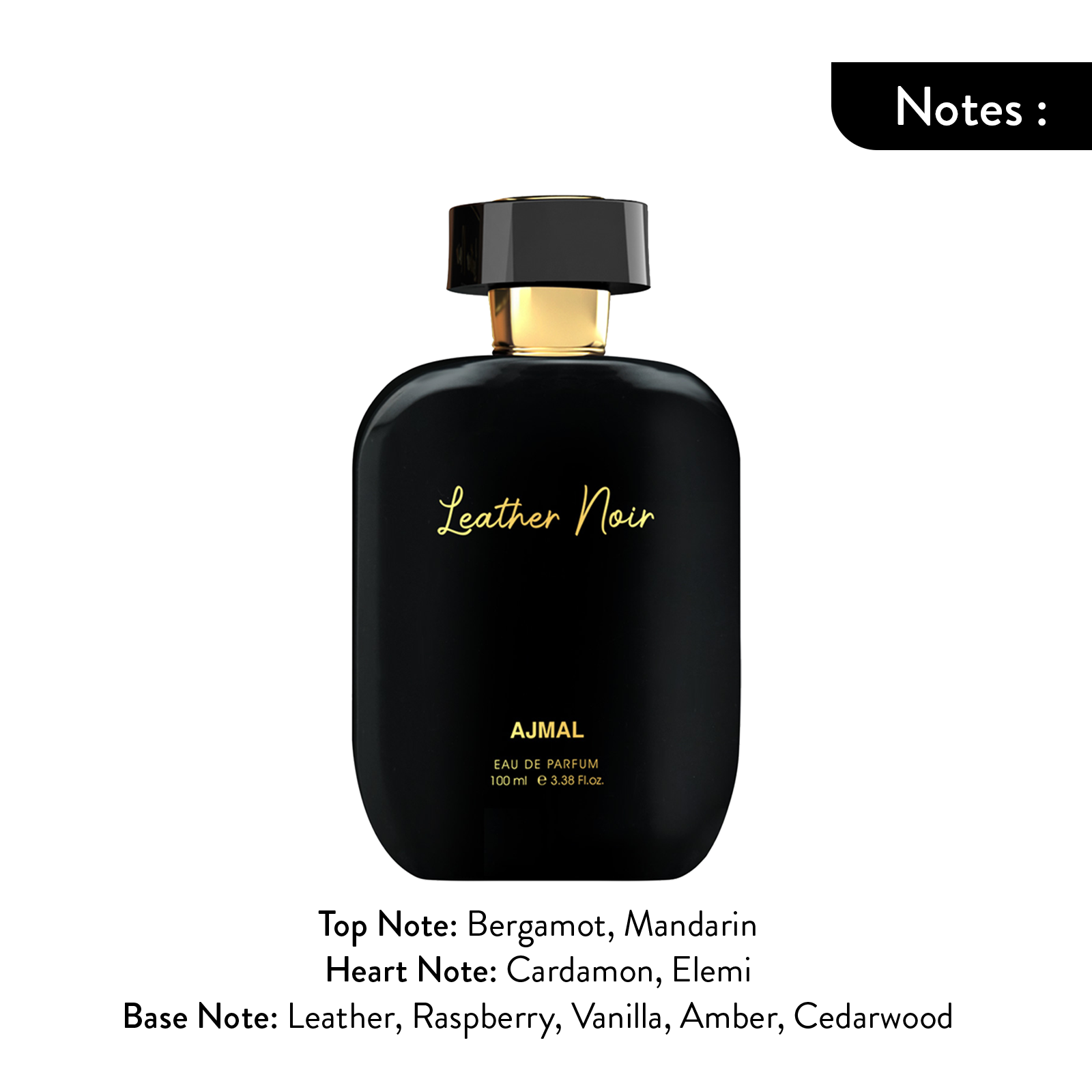 ARTISAN - LEATHER NOIR Long lasting Fragrance, Handpicked Luxury Perfume For Men 100ml