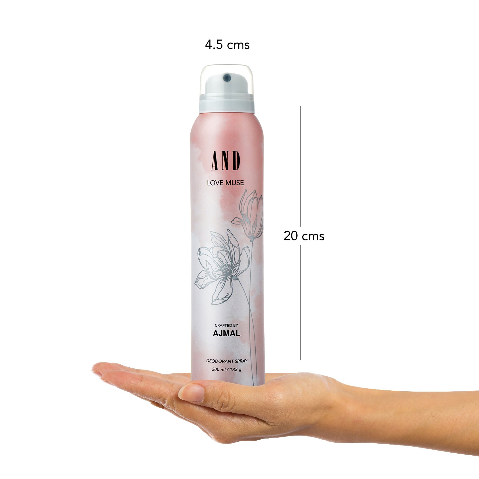 AND Love Muse Deodorant 200ml Body Spray Gift For Women