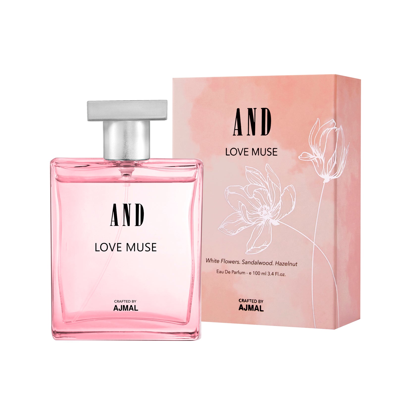 AND Love Muse Pack of 2 Eau De Perfume 100ML each for Women