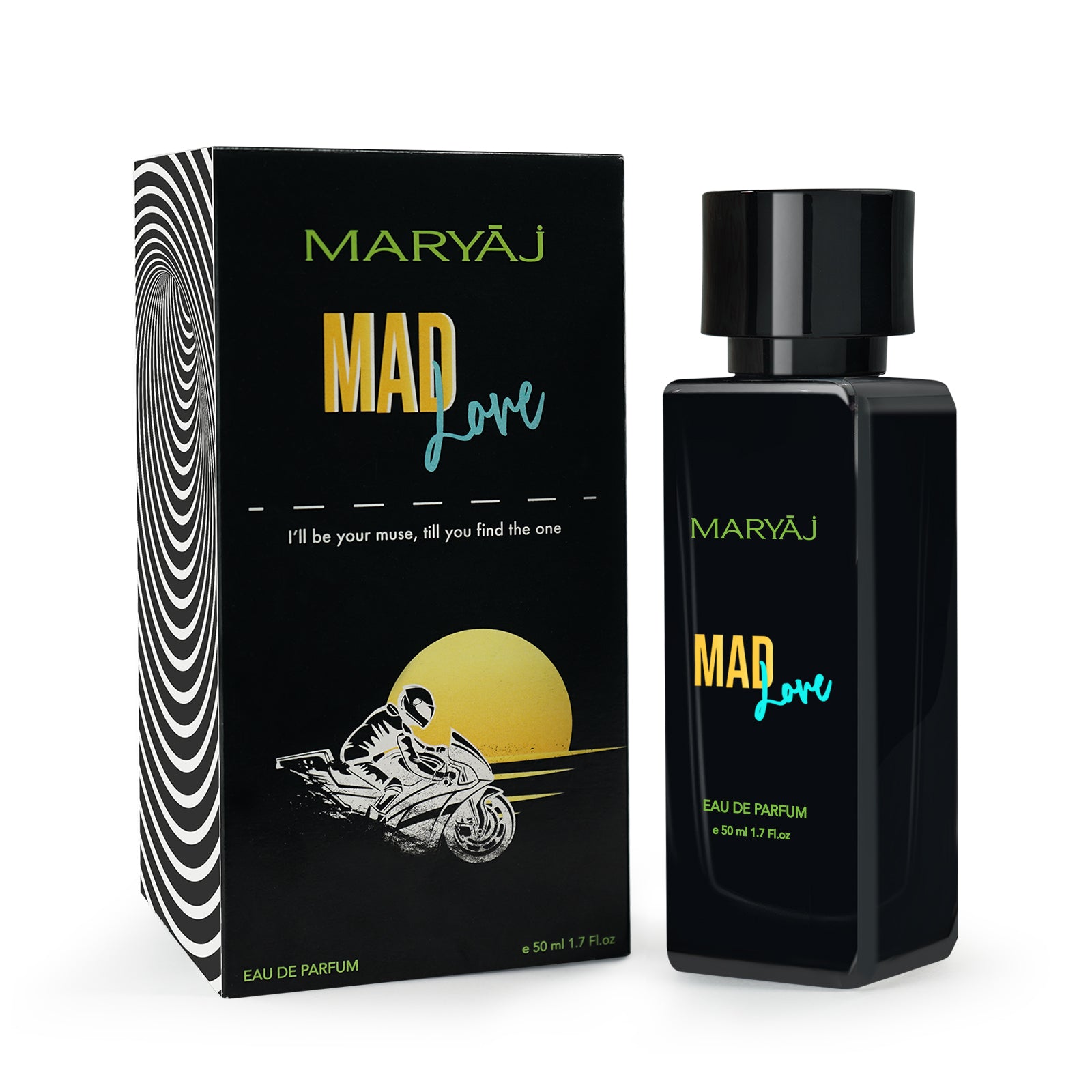 Maryaj Mad Love EDP Gift For Him 50ML Long Lasting Scent Spray Gift For Men