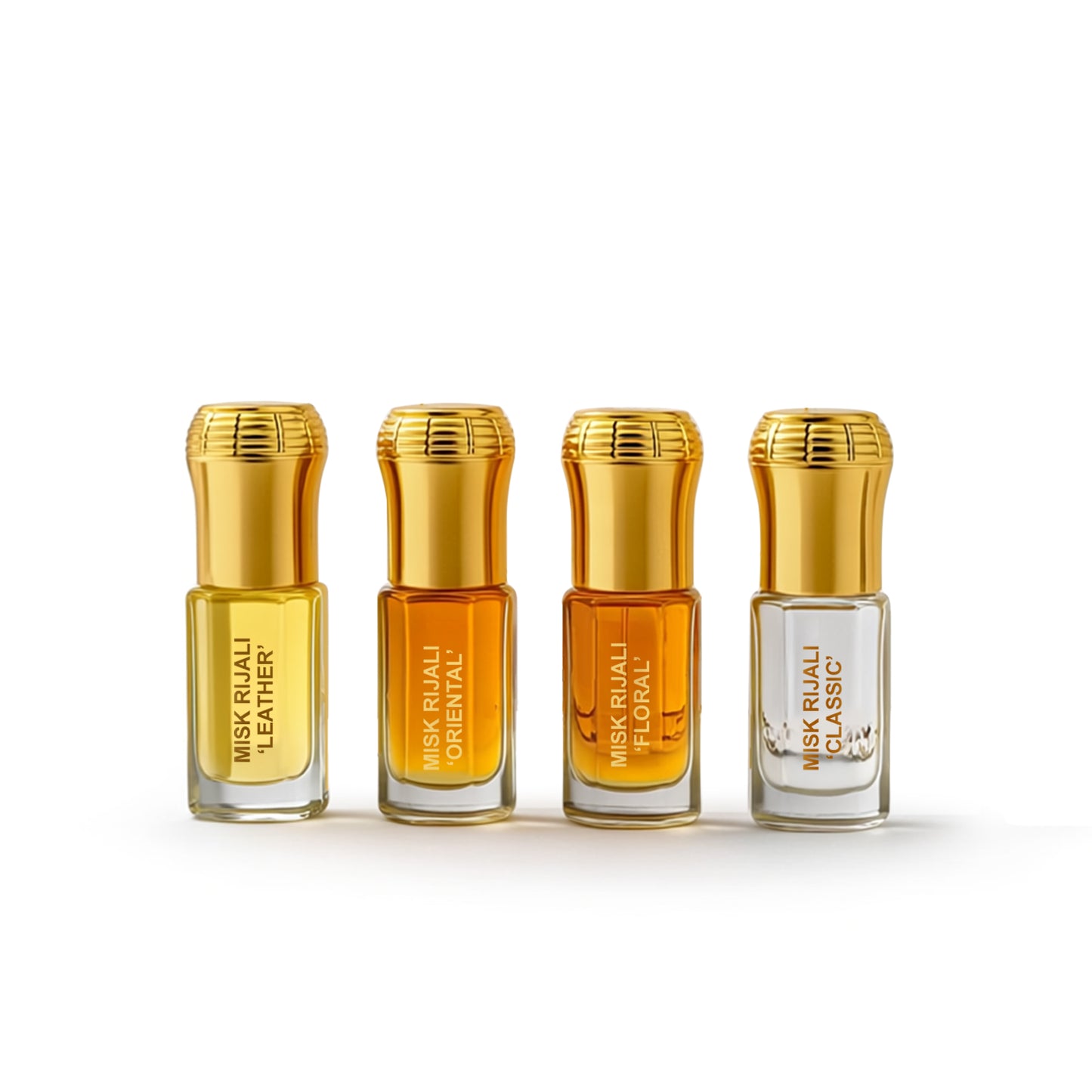 Misk Rijali Gift Set for Unisex Pack of 4 (3 ml each)