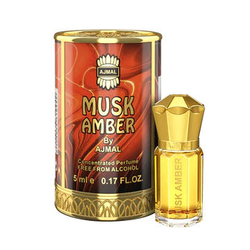 MUSK AMBER Non-Alcoholic Attar 5ML for Men
