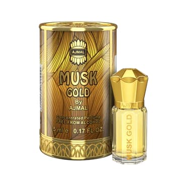 MUSK GOLD Non-Alcoholic Attar 5ML for Unisex