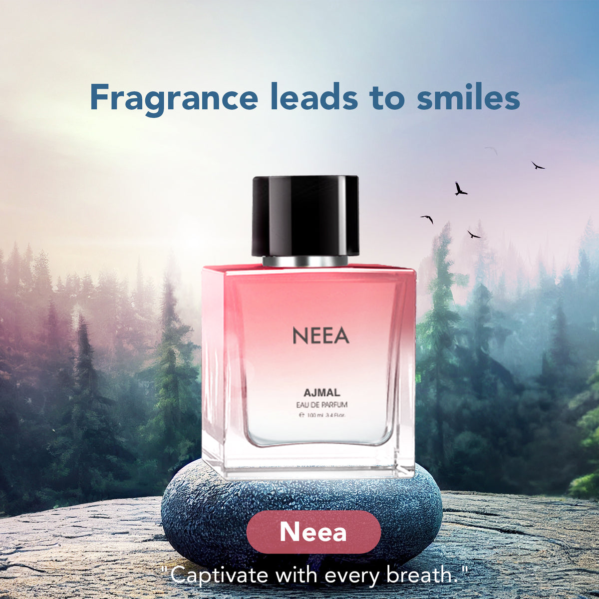 best citrus perfumes​ ​- NEEA EDP Perfume 100ML for Women by Ajmal Perfumes