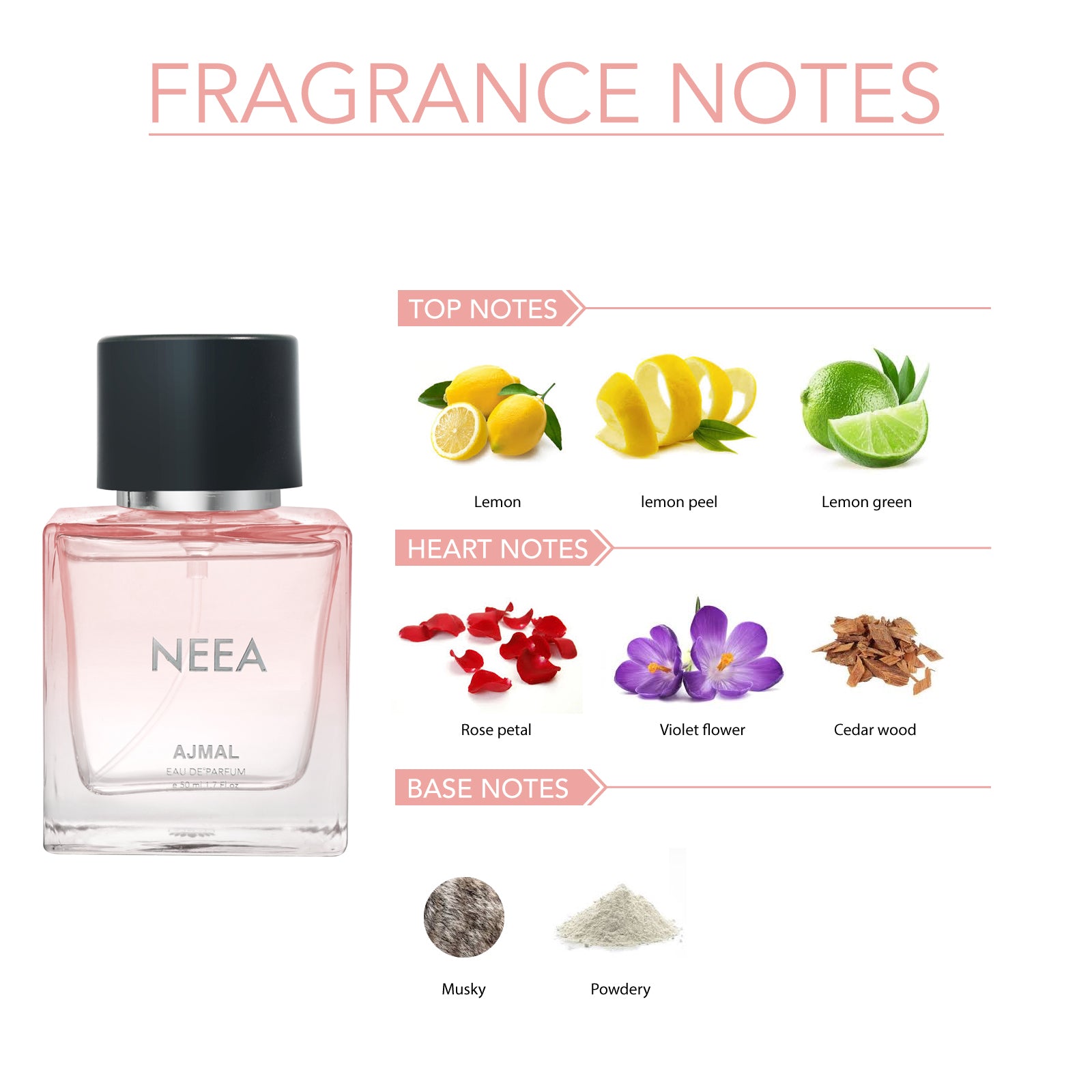 NEEA EDP 50 ML for Women and PROSE EDP 50 ML for Men and ARETHA EDP 50 ML for Women and YEARN EDP 50 ML for Men Pack of 4