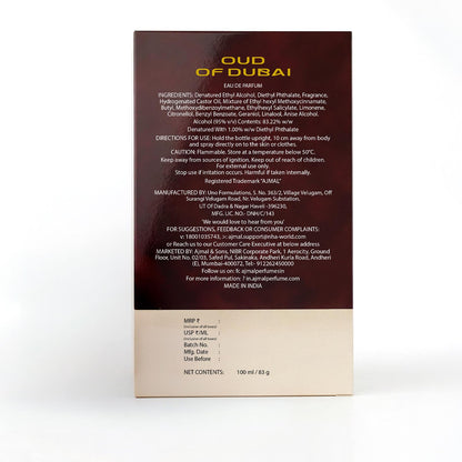 Oud Of Dubai - 100ML