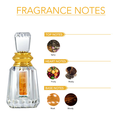 Ajmal Oudh Mukhallat Premium Attar Perfume Oil 6ml