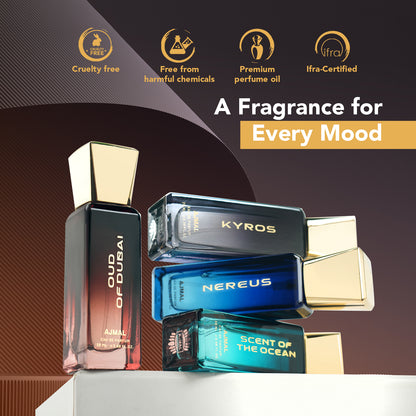 men's perfume gift set ​- OUD OF DUBAI Perfume Giftpack 80ML for Unisex by Ajmal Perfumes
