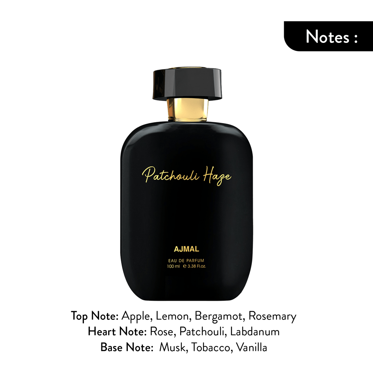 patchouli perfume for men - PATCHOULI-HAZE EDP Perfume 100ML for Unisex from Ajmal Perfumes