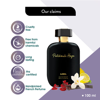 citrus patchouli perfume - PATCHOULI-HAZE EDP Perfume 100ML for Unisex from Ajmal Perfumes