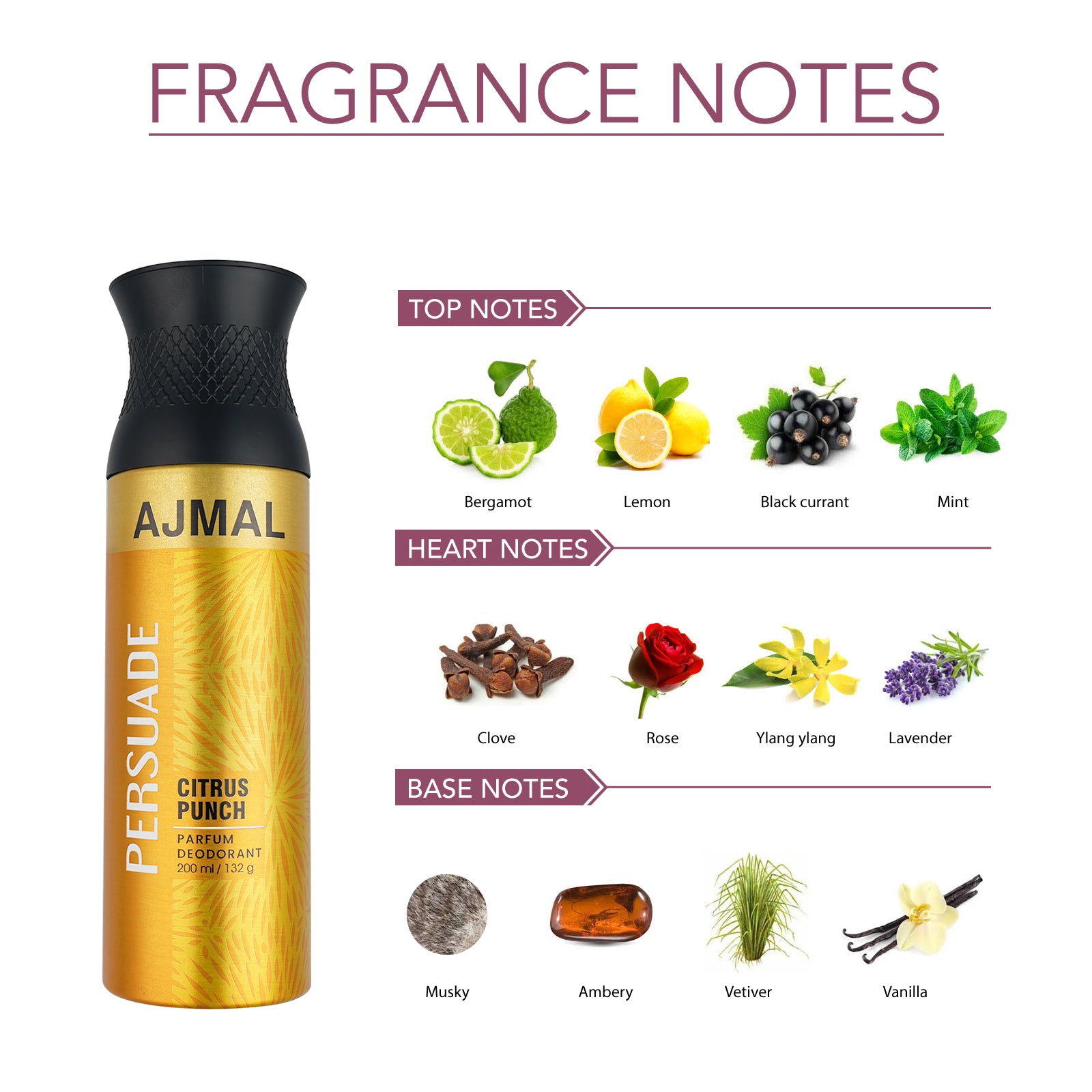 3 Aurum Femme for Women and 1 Persuade For Unisex Deodorants each 200ML Combo pack of 4