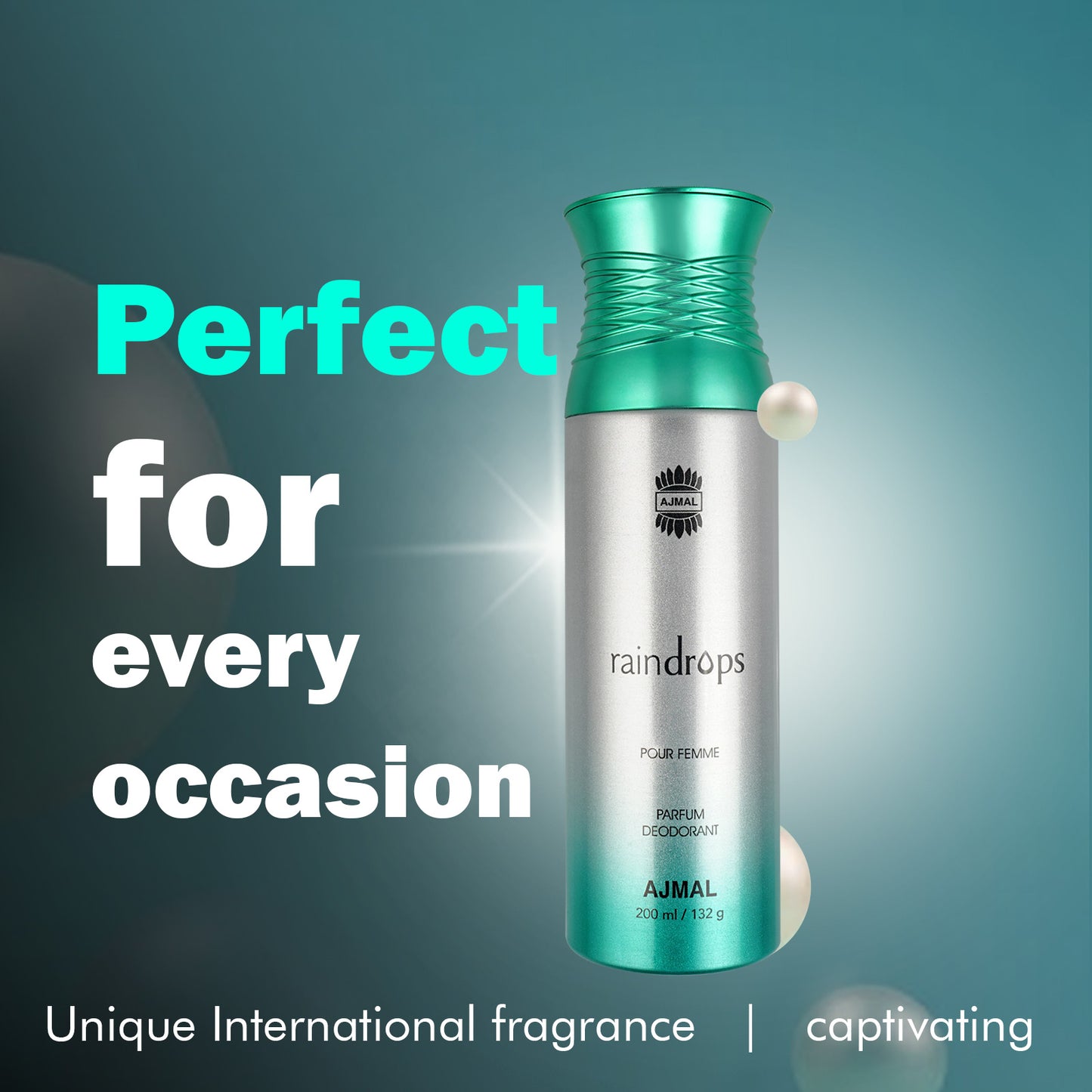 RAIN DROPS FEMME Deodorants 200ML for Women