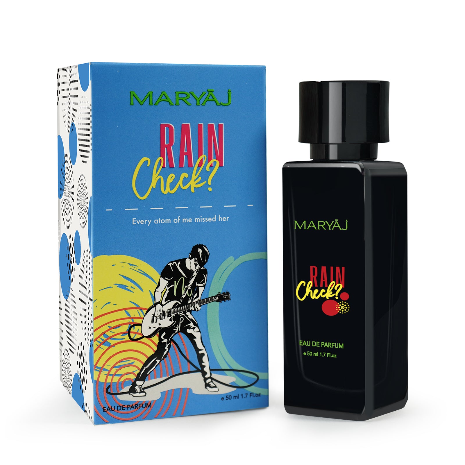 Maryaj Rain Check EDP Gift For Him 50ML Long Lasting Scent Spray Gift For Men