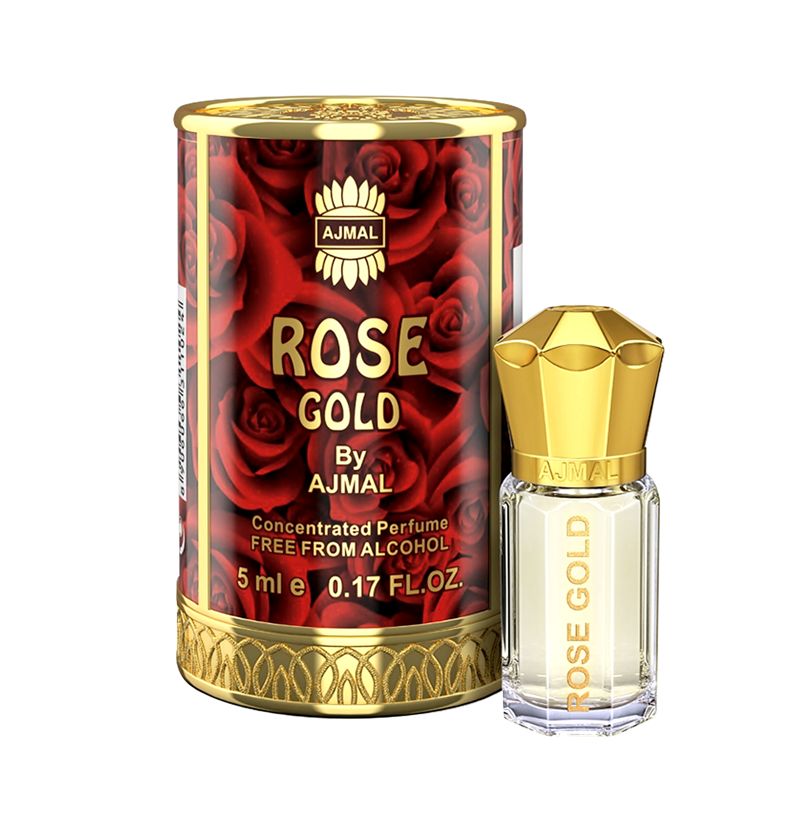 ROSE GOLD Attar Non-Alcoholic Concentrated Perfume Long Lasting Attar for Unisex - 5 ML