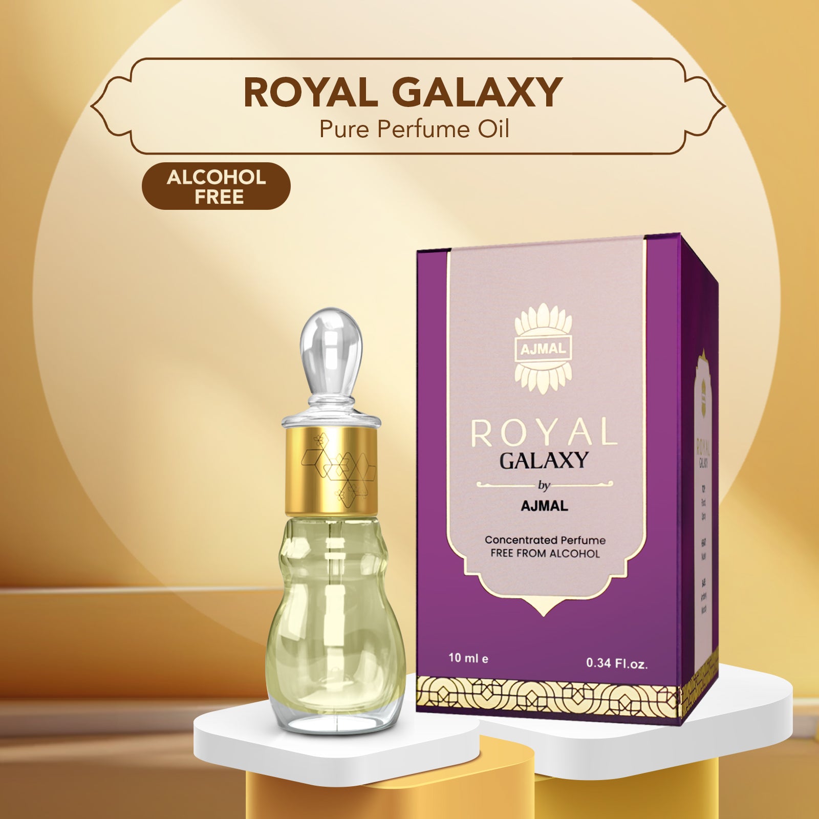 Royal Galaxy Attar Concentrated Perfume for Unisex - 10 ML