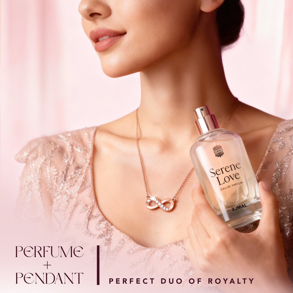 Royal Touch Fragrance Giftset for her with Jewel