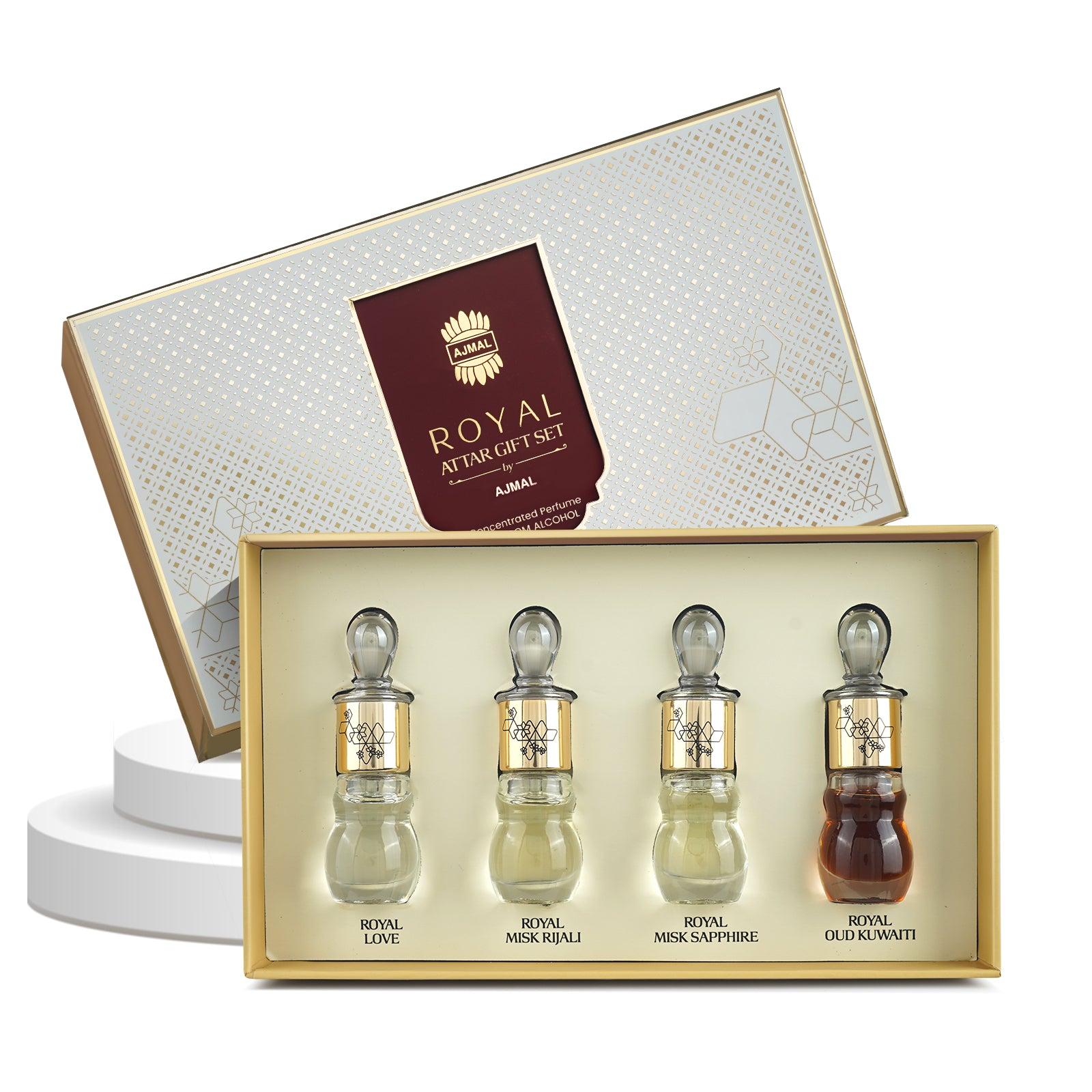 Royal Series Concentrated Perfume Pack Of 4 x 5ML each