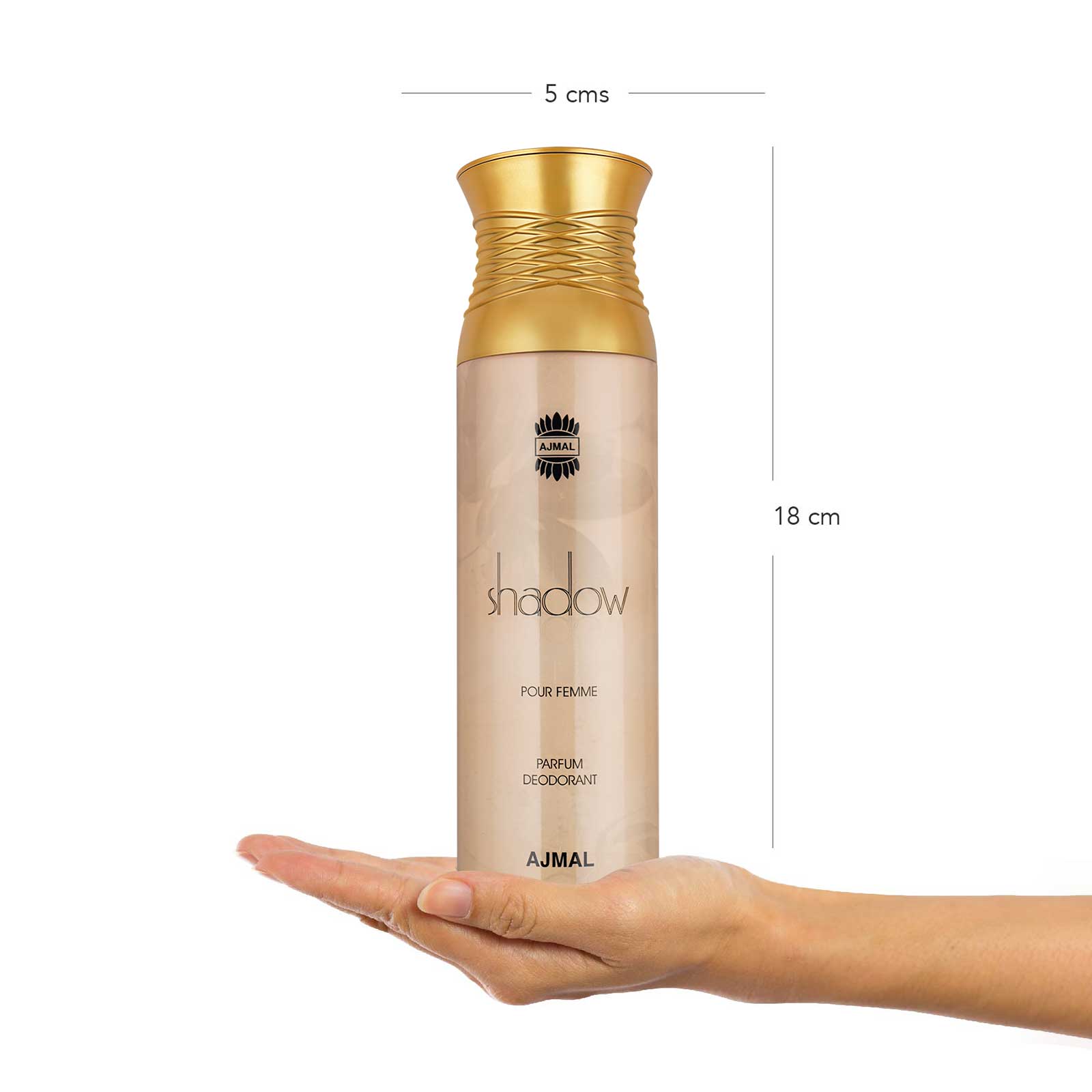 Shadow Perfume Deodorant 200ml Body Long Lasting Scent Spray Party Wear Gift For Women