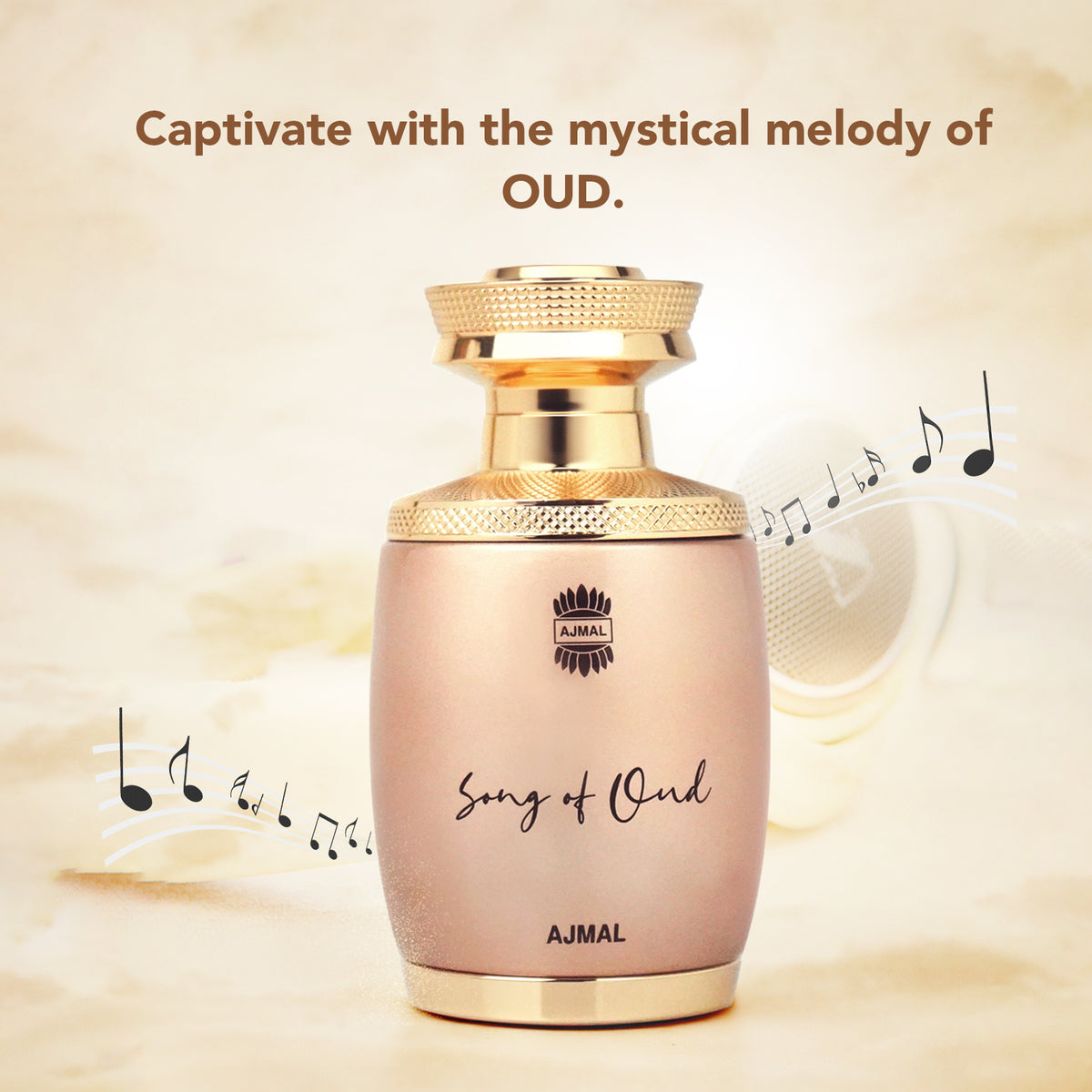 best luxury perfume for men - SONG OF OUD EDP Perfume 75ML for Unisex by Ajmal Perfumes 