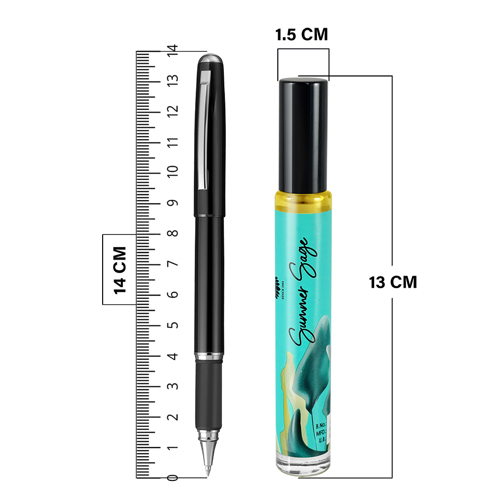 ARTISAN - SUMMER SAGE Non-Alcoholic Concentrated Perfume Long Lasting Attar For Unisex- 10 ML