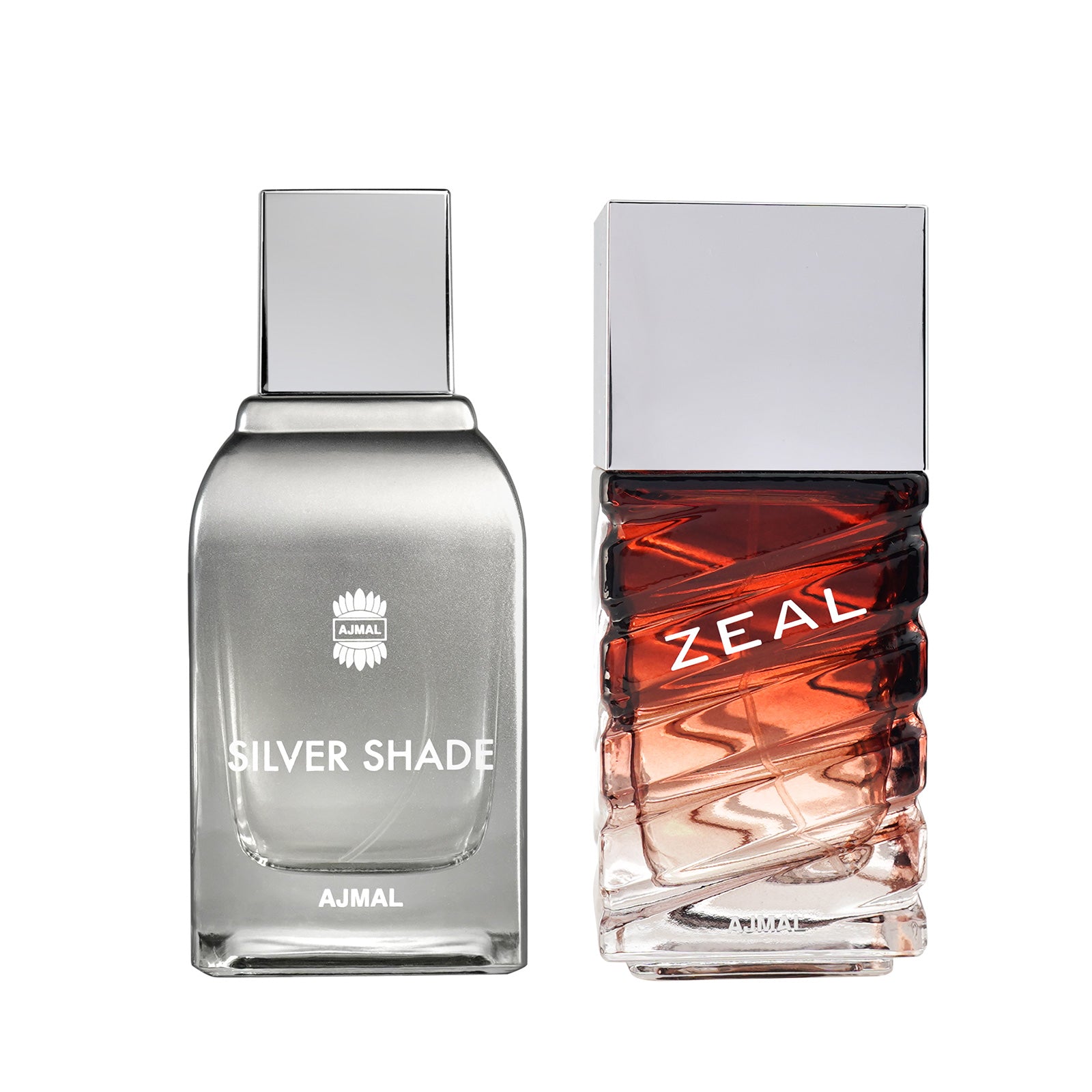 Silver Shade EDP Citrus Woody Perfume 100ml for Men and Zeal EDP Aquatic Woody Perfume 100ml for Men Pack of 2