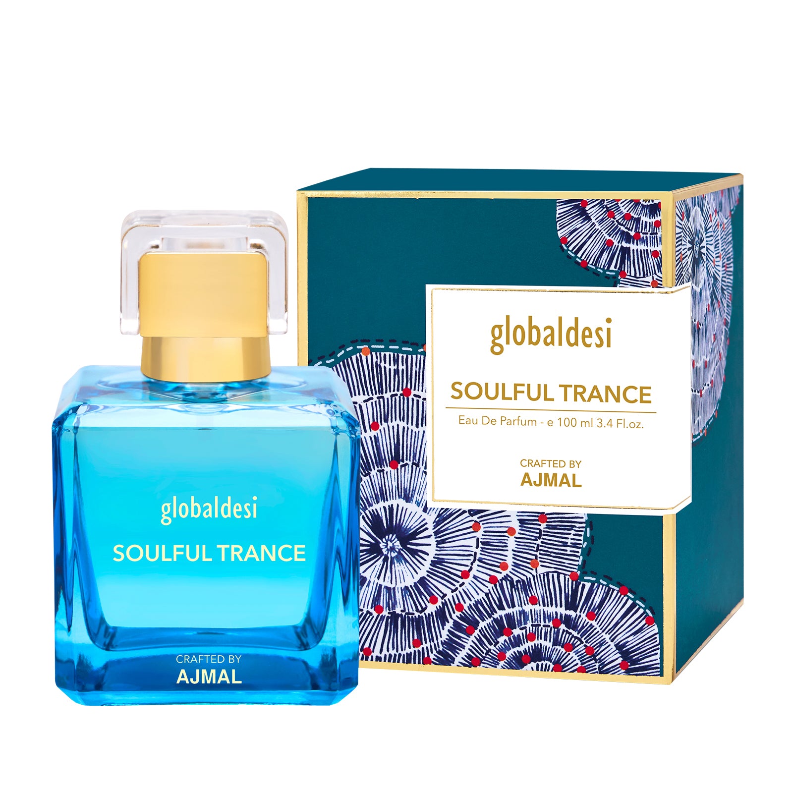 Global Desi Soulful Trance Eau De Perfume 100ML Long Lasting Scent Spray Gift For Women