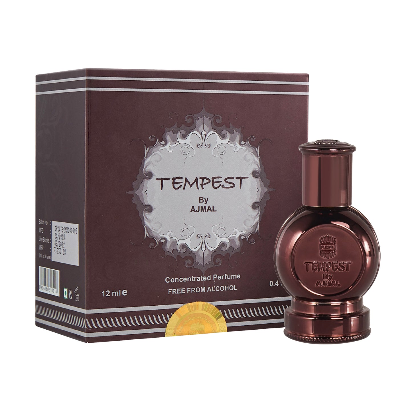 TEMPEST Non-Alcoholic Attar 12ML for Unisex